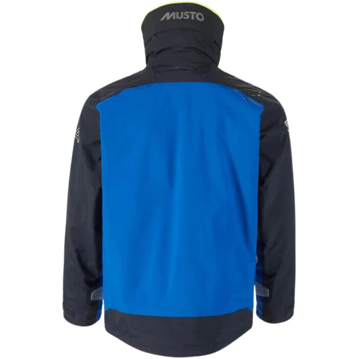 2024 Musto Mens BR1 Channel Sailing Jacket 82399 - Aruba Blue / Navy